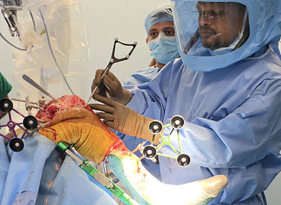Robotic surgery 